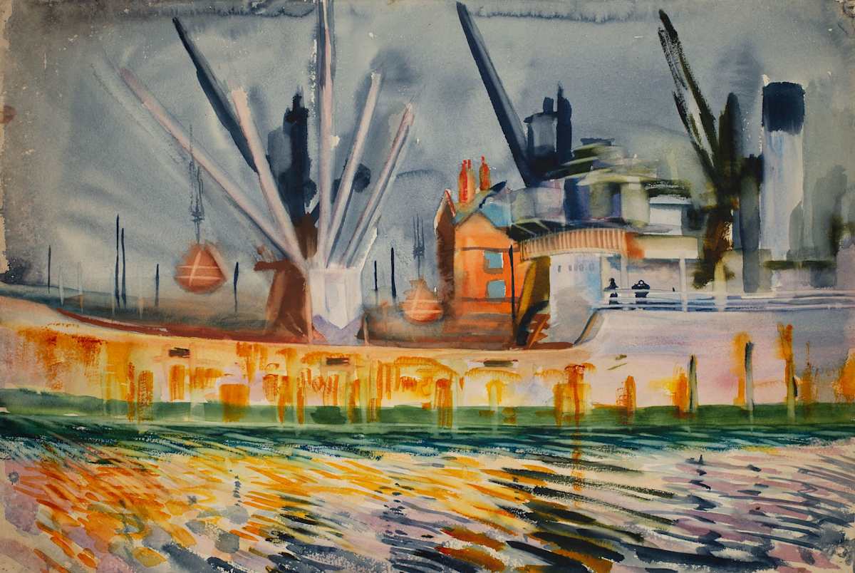 Untitled (Starboard Ship View) by Michael Lester, Image 2.