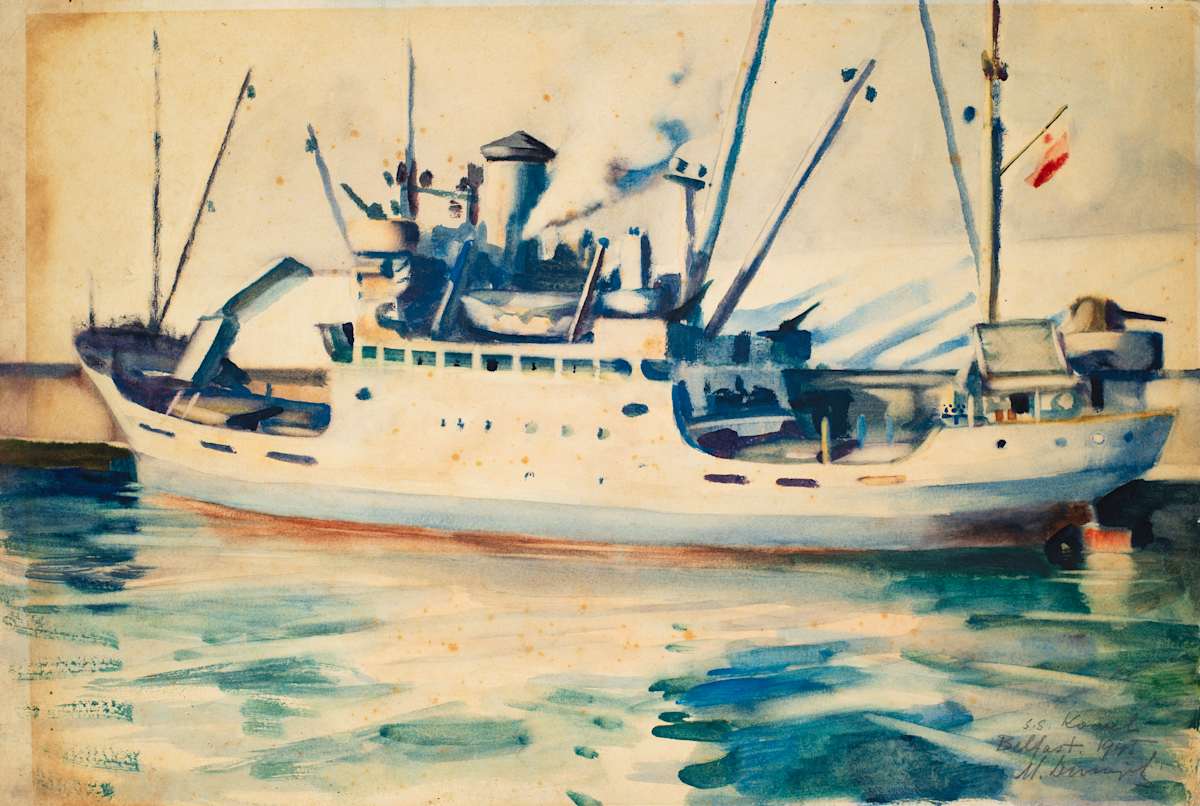 Untitled (S.S. Kowel, Belfast) by Michael Lester  Image: Recto