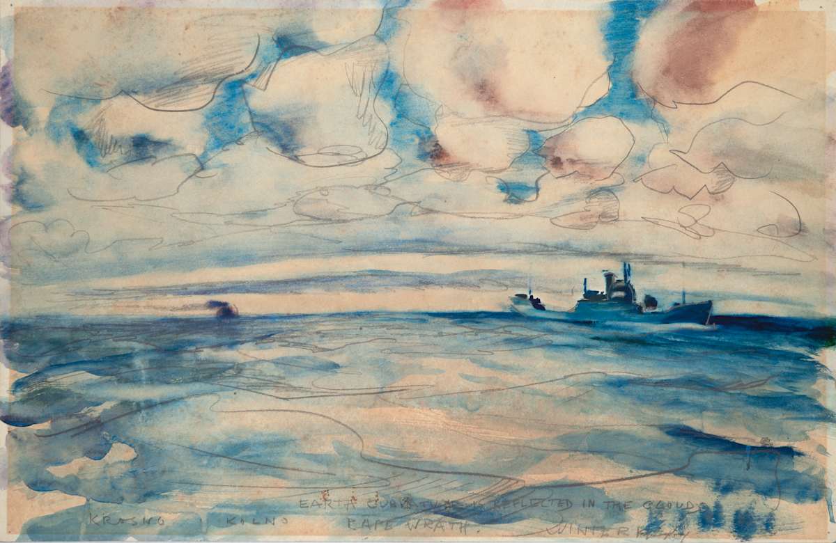 Untitled (Earth’s Curvature is Reflected in the Clouds) by Michael Lester, Image 2.