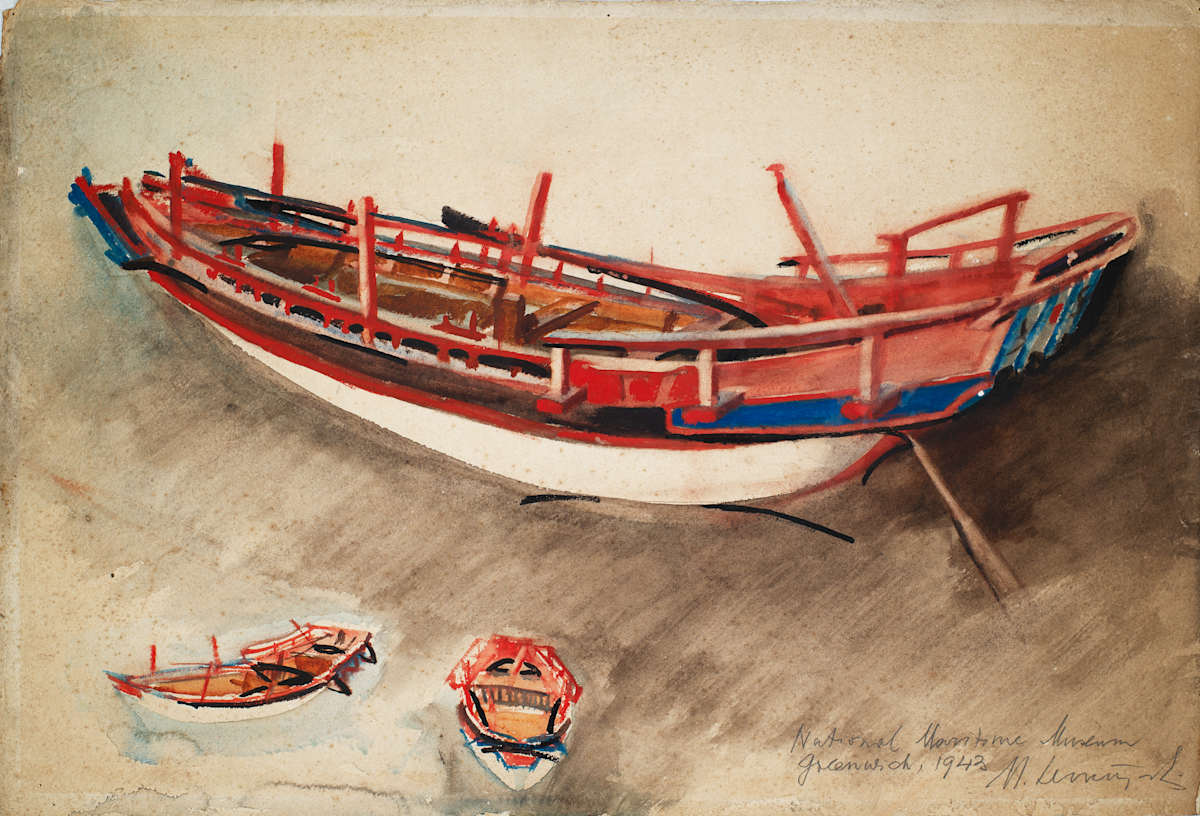 Untitled (National Maritime Museum, Greenwich) by Michael Lester  Image: Recto