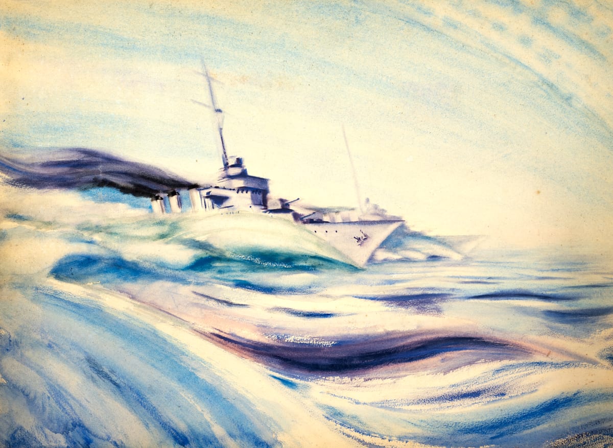 Untitled (Mediterranean Chase) by Michael Lester  Image: Recto