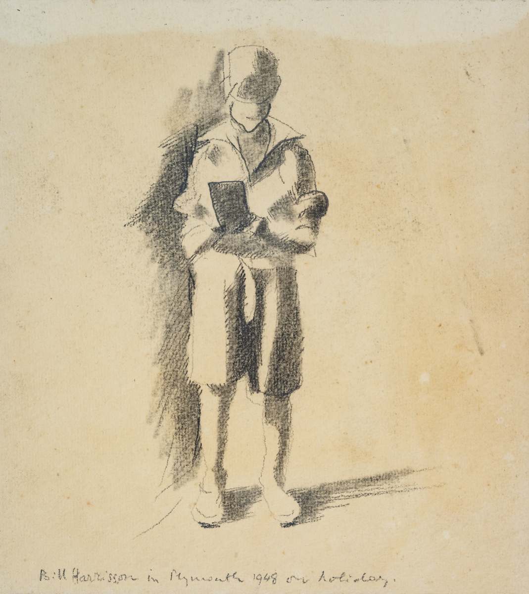 Untitled (Bill Harrison on Holiday) by Michael Lester  Image: Recto