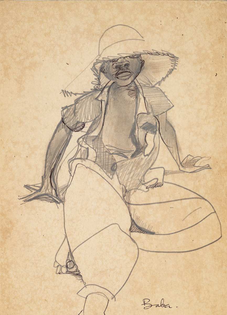 Untitled (Baba) by Michael Lester  Image: Recto