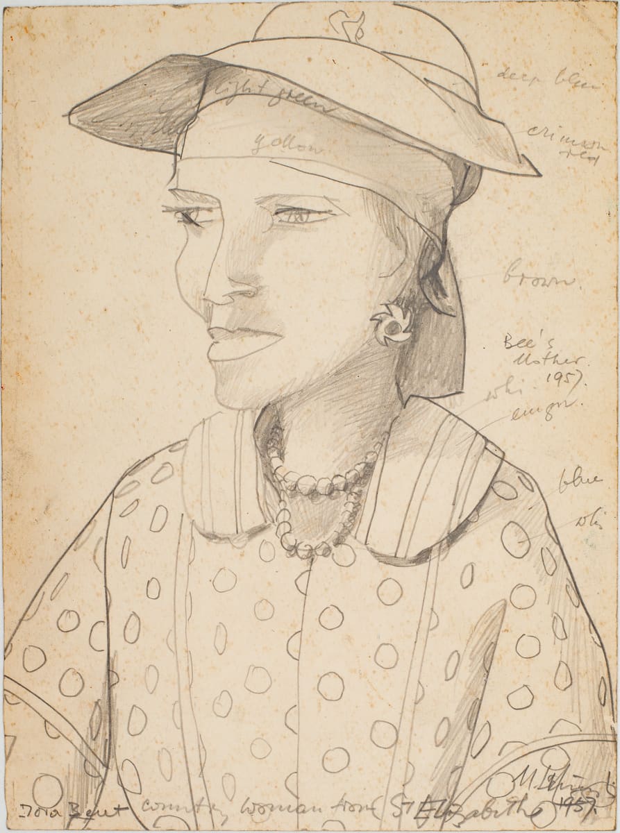Untitled (Dora Beret, Country Woman From St. Elizabeth) by Michael Lester  Image: Recto