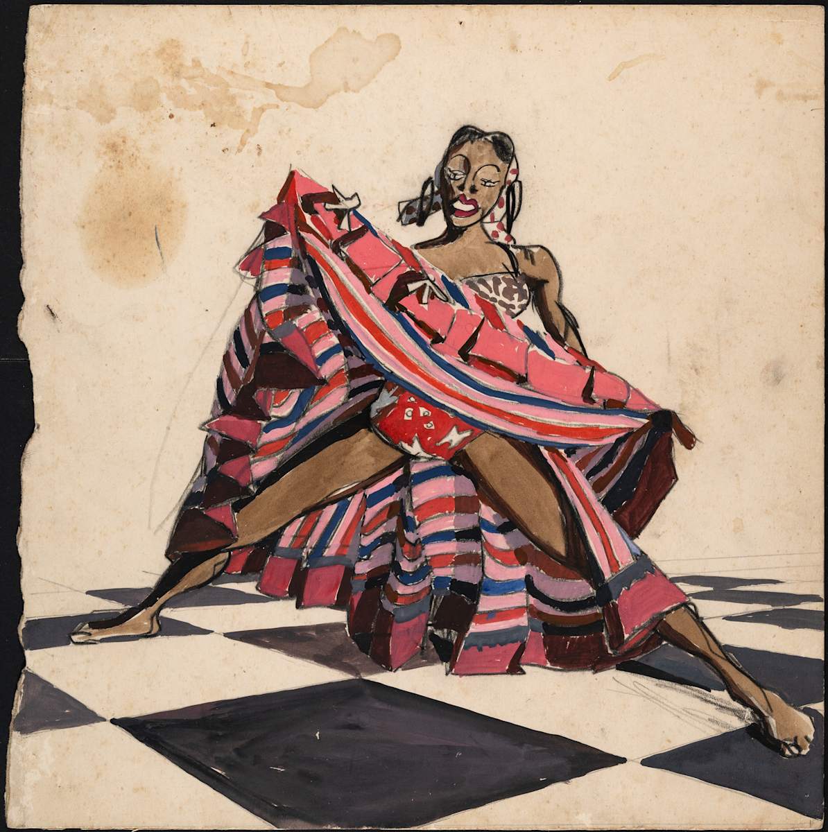 Untitled (Skirt Dance Study I) by Michael Lester, Image 2.