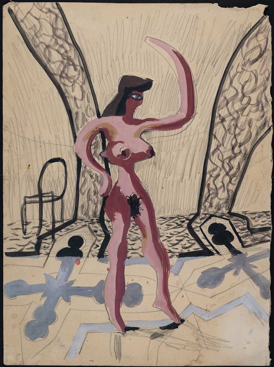 Untitled (Pink Nude) by Michael Lester, Image 1.