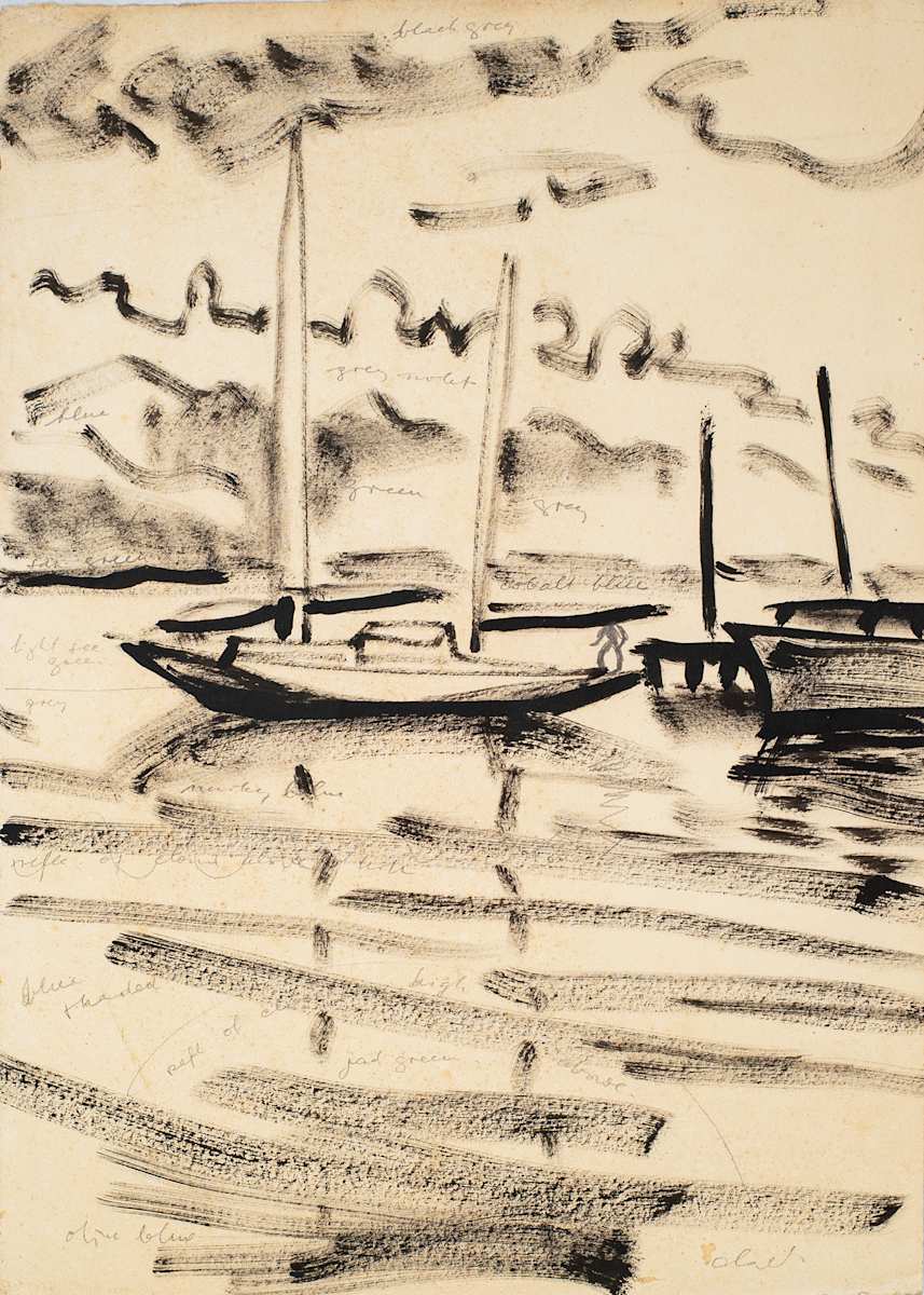 Untitled (Boat Study) by Michael Lester  Image: Recto