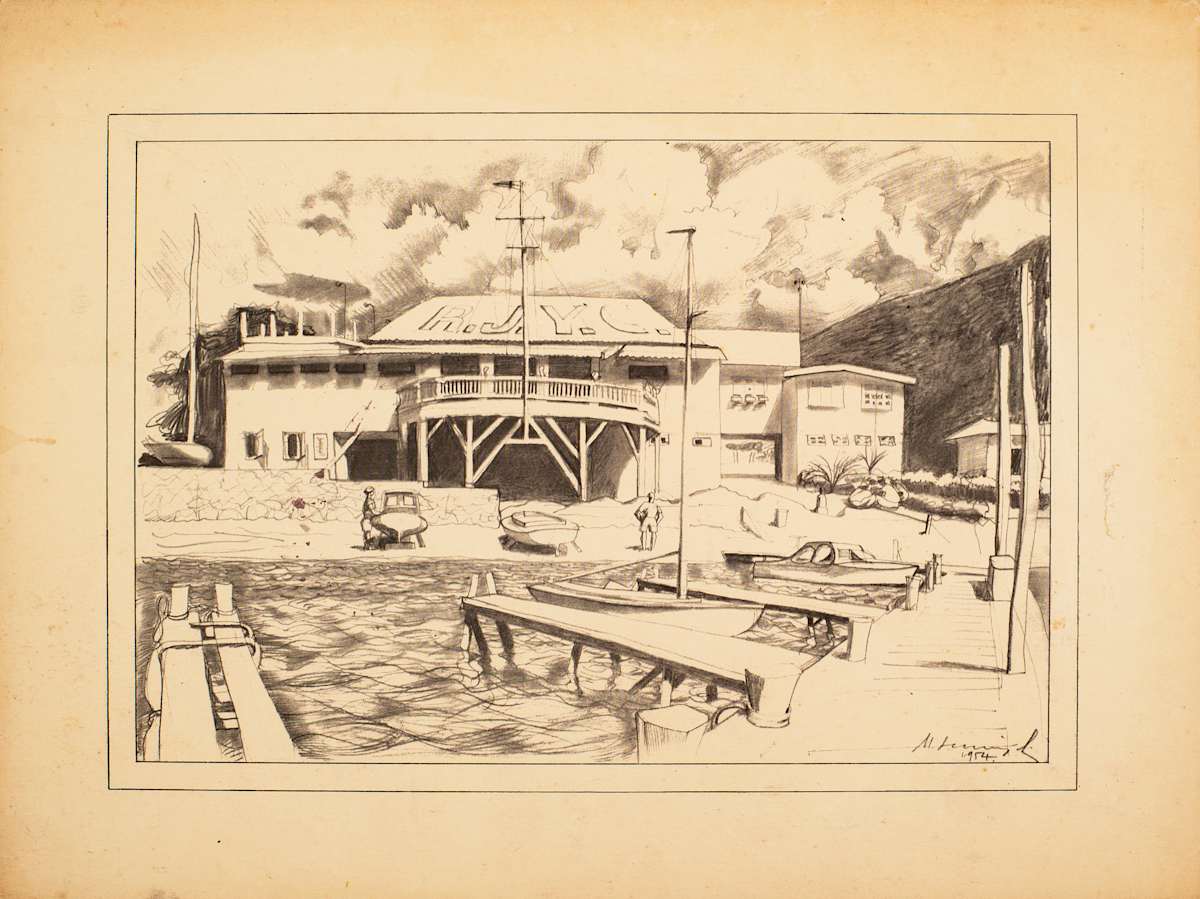 Untitled (Royal Jamaica Yacht Club) by Michael Lester  Image: Recto