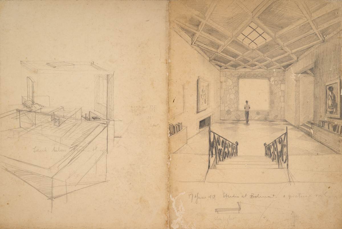 Untitled (Studio at Belmont) by Michael Lester  Image: Recto