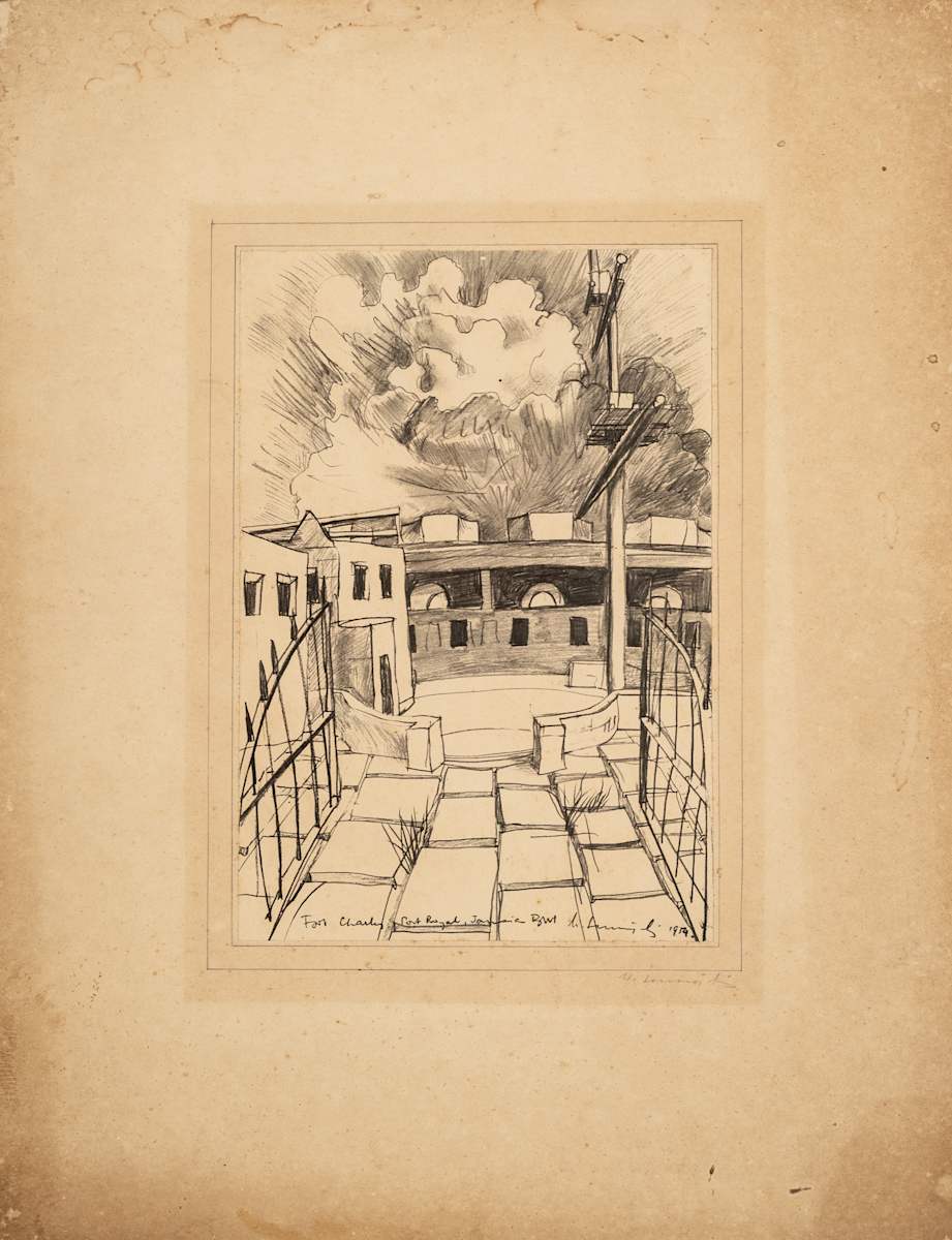 Untitled (Fort Charles, Port Royal) by Michael Lester  Image: Recto