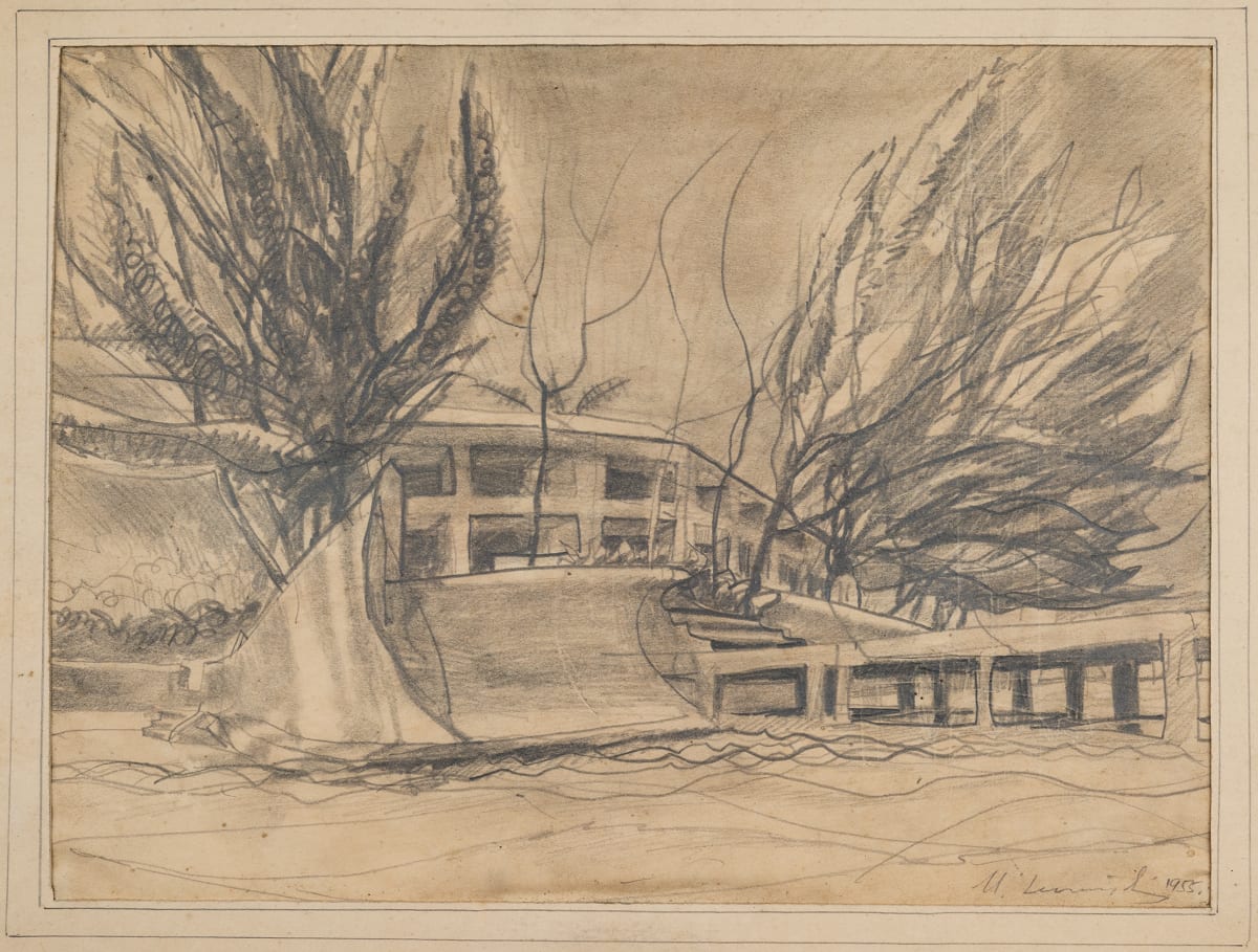 Untitled (Dock Scene) by Michael Lester, Image 2.