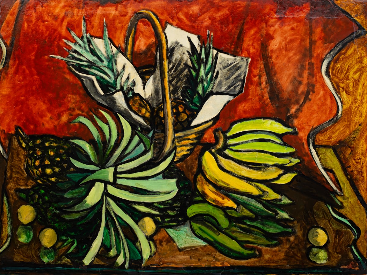 Pineapple and Bananas by Michael Lester  Image: Recto