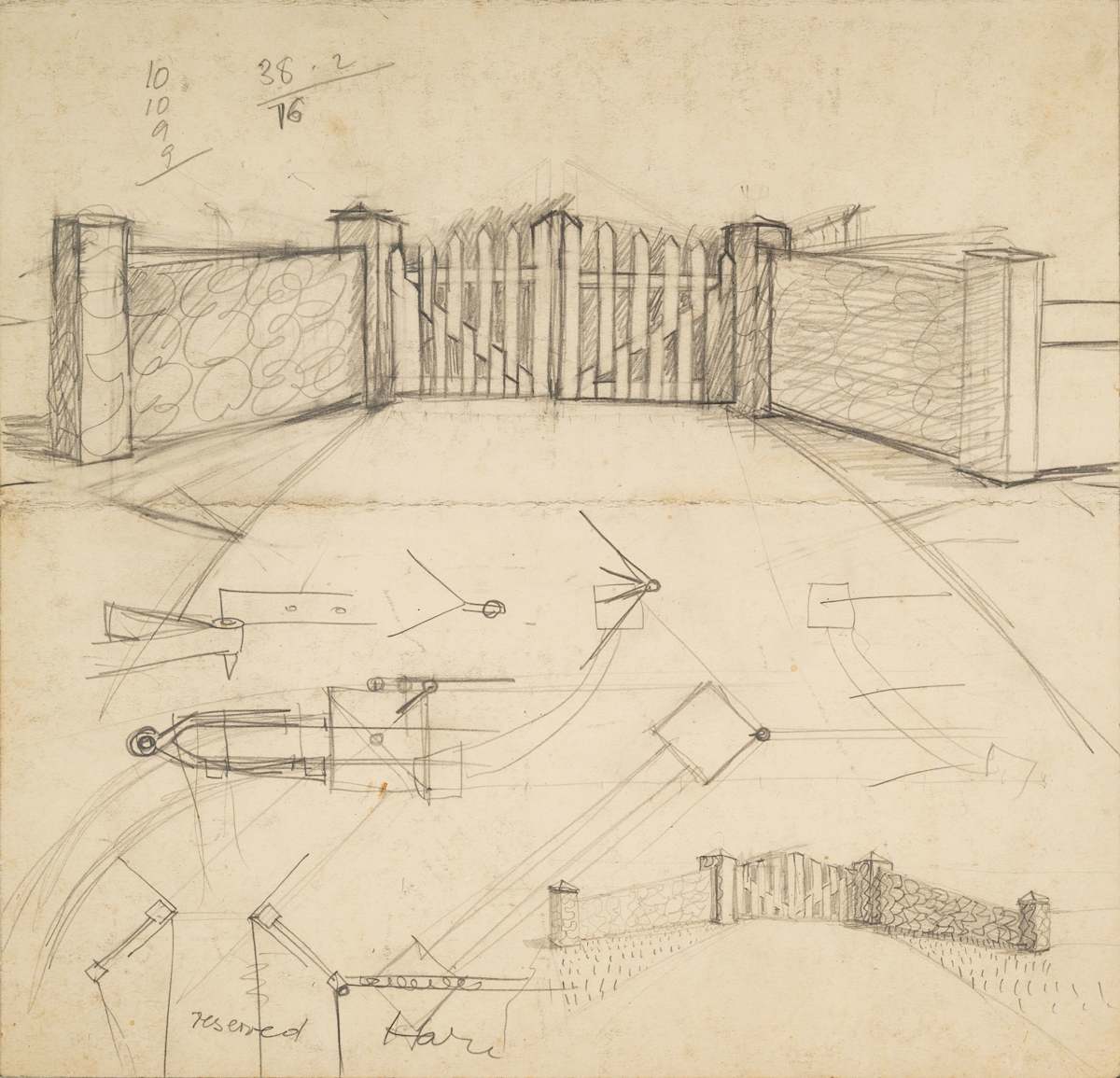 Untitled (Front Gate Studies) by Michael Lester, Image 2.