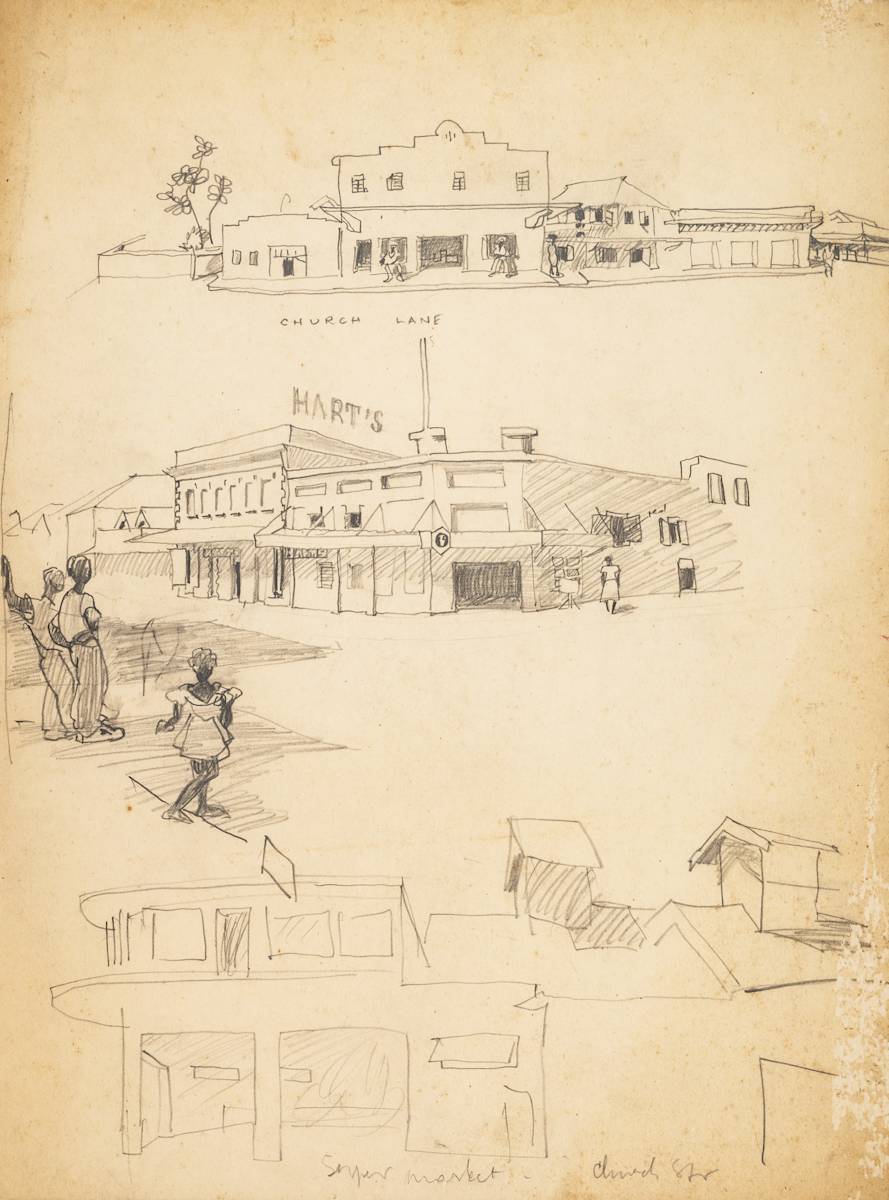 Untitled (Church Lane/Street Study) by Michael Lester  Image: Recto
