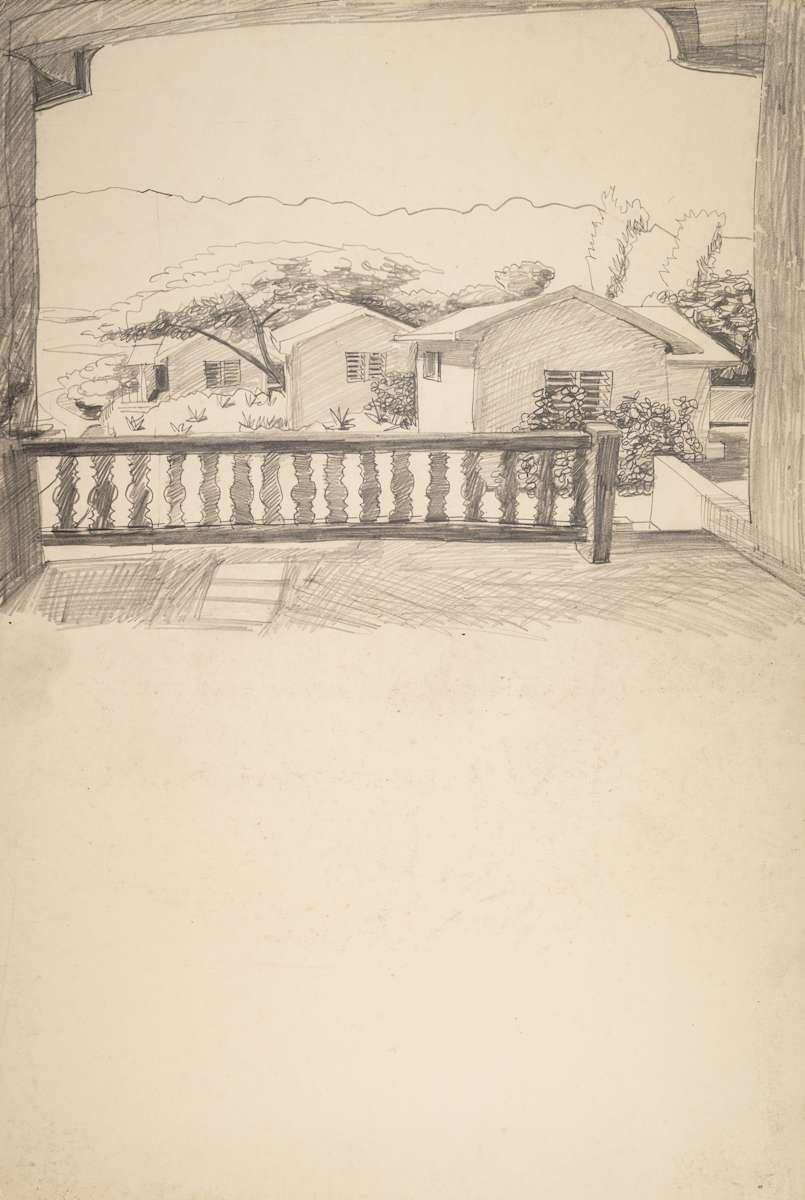 Untitled (Balcony View) by Michael Lester  Image: Recto