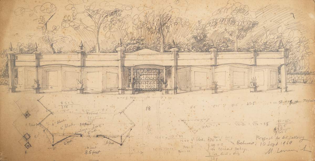 Untitled (Project for Art Gallery in Belmont) by Michael Lester  Image: Recto