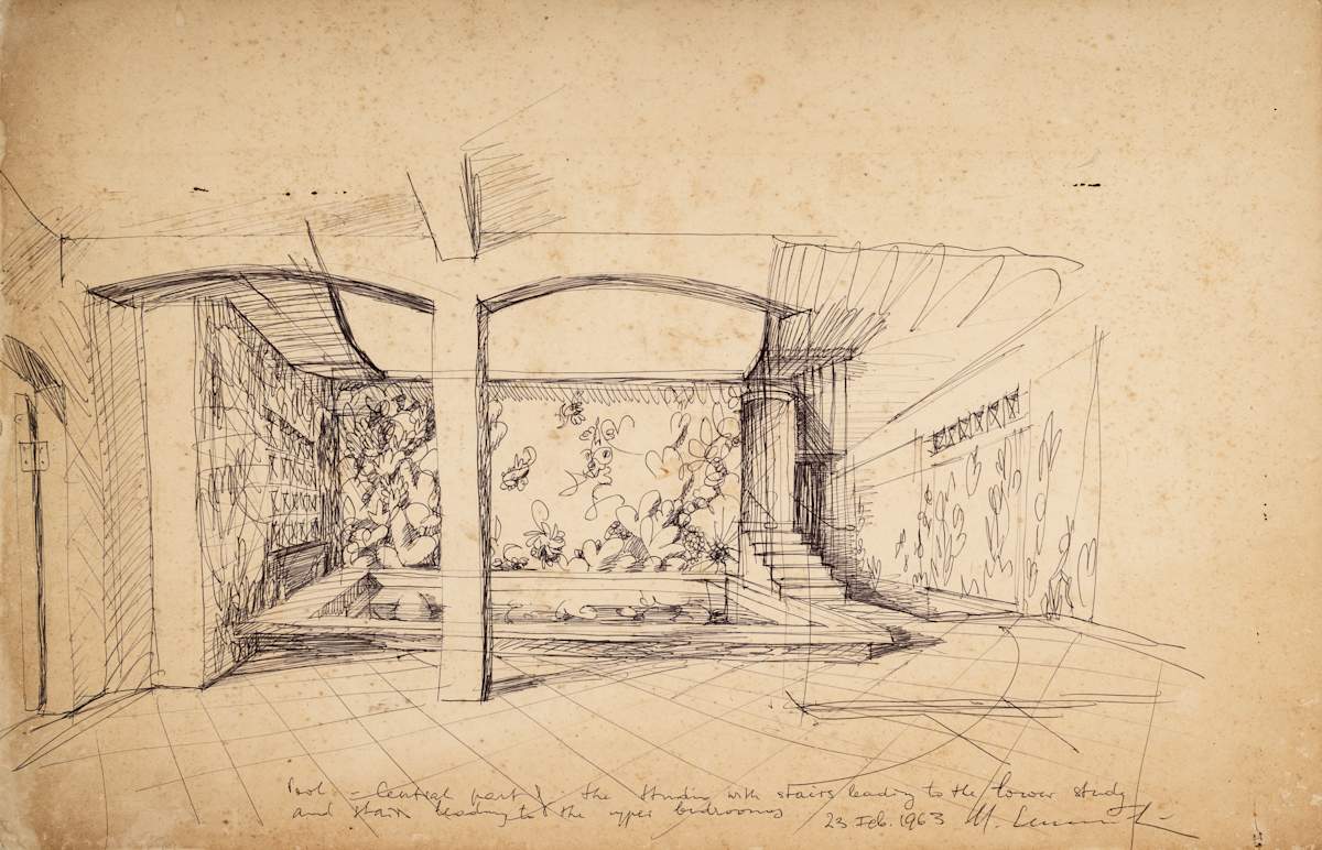 Untitled (Indoor Pool, Lester Estate) by Michael Lester  Image: Recto