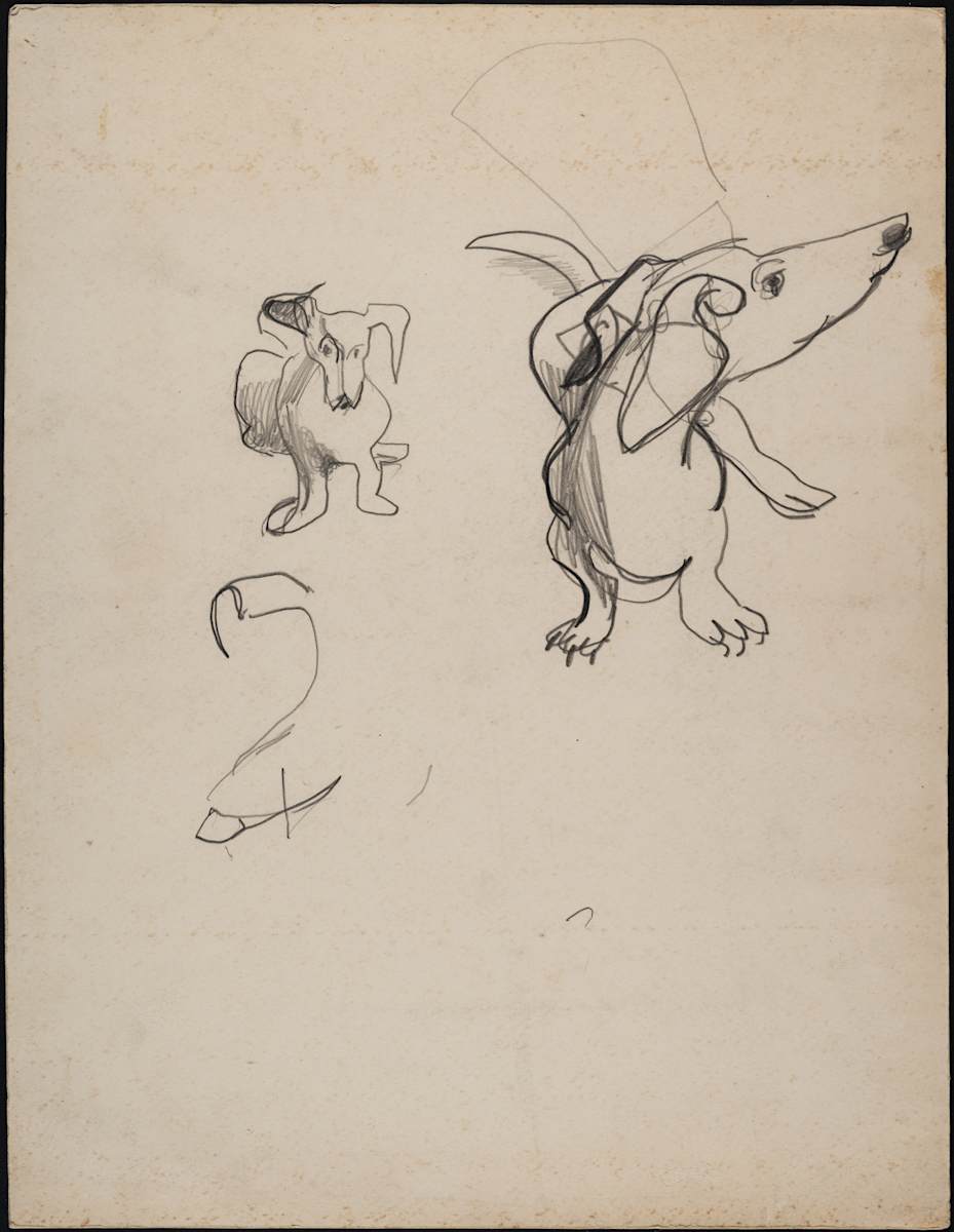 Untitled (Wiener Dog Study II) by Michael Lester, Image 1.