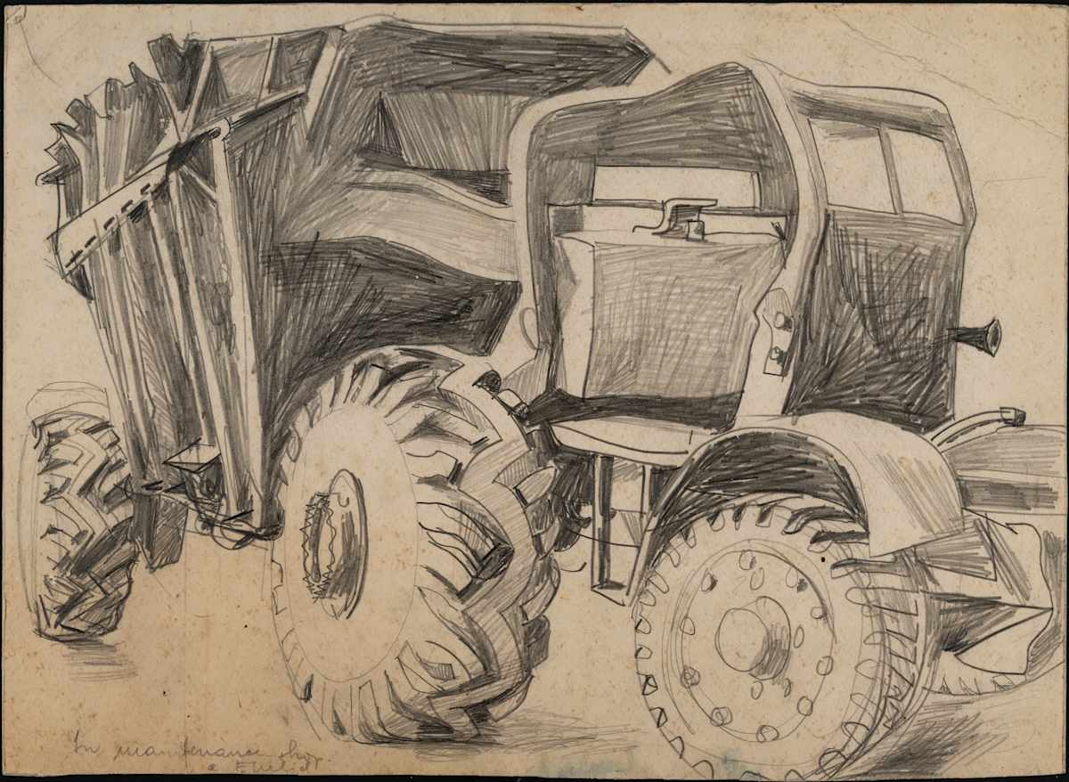 Untitled (In Maintenance Shop) by Michael Lester, Image 2.