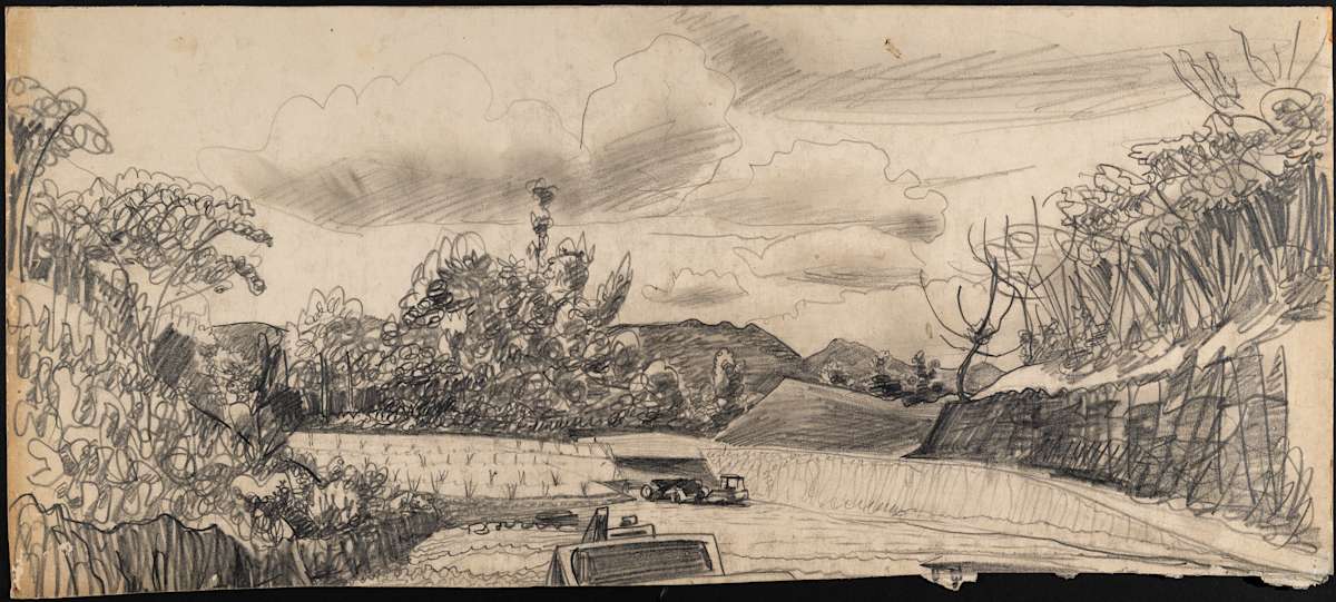 Untitled (Country Landscape) by Michael Lester, Image 2.