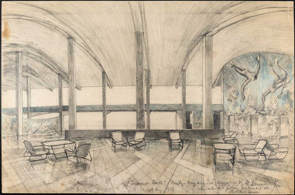 Untitled (Transit Hall No.2a) by Michael Lester, Image 1.