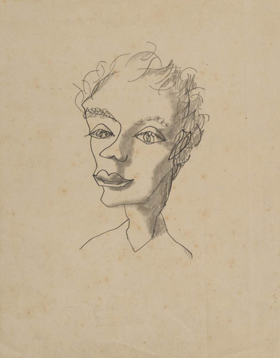 Untitled (Head of a Smiling Man) by Michael Lester, Image 2.