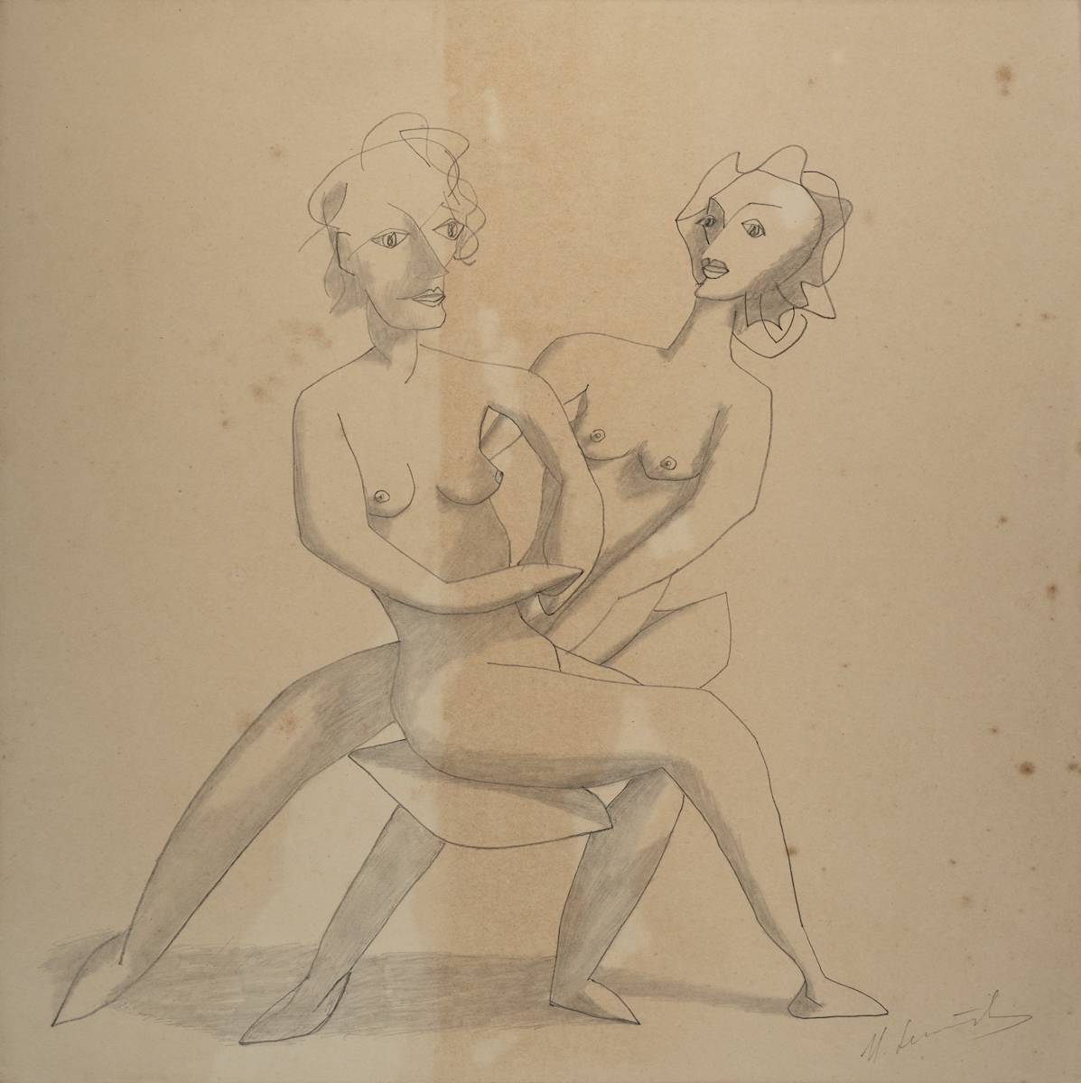 Unttiled (Two Nude Women) by Michael Lester, Image 2.