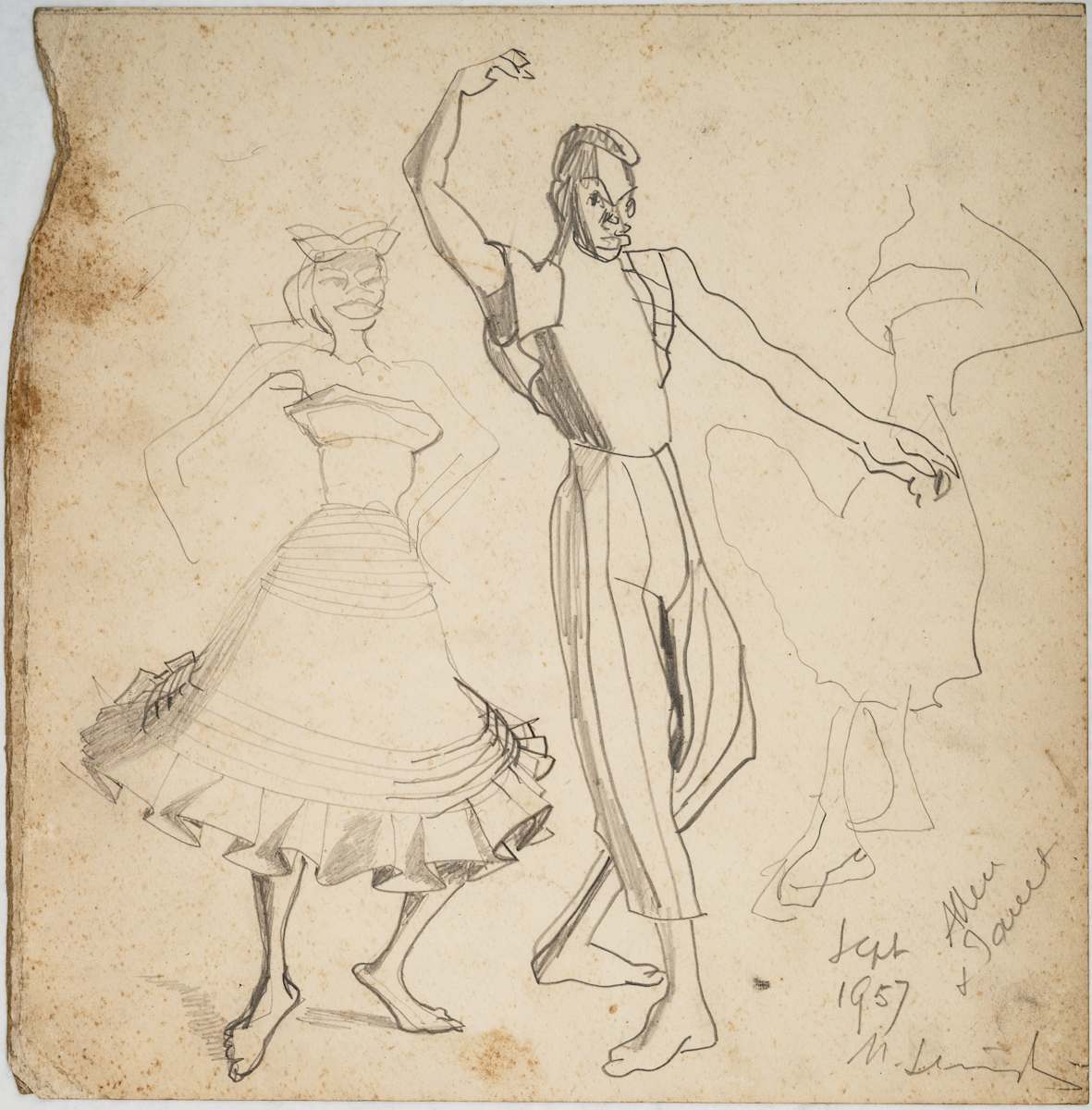 Untitled (Allen and Janet I) by Michael Lester  Image: Recto
