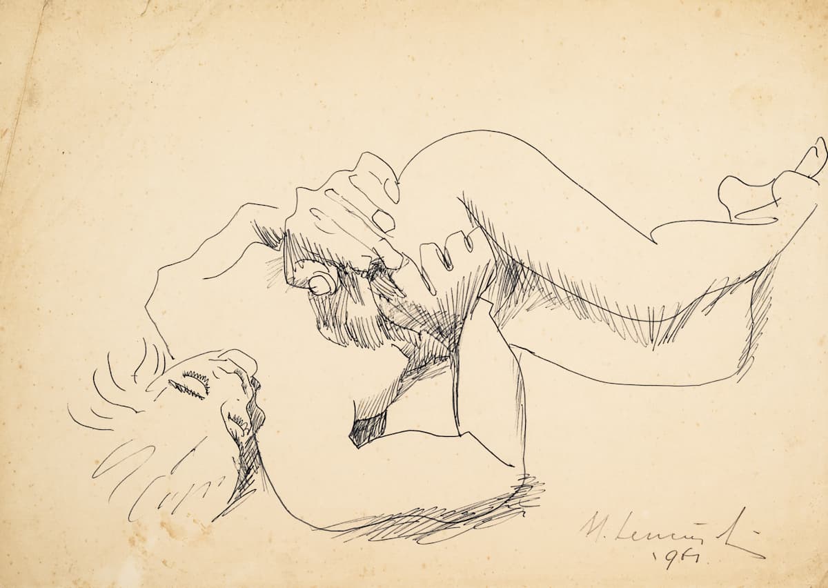 Untitled (Reclining Nude II) by Michael Lester  Image: Recto