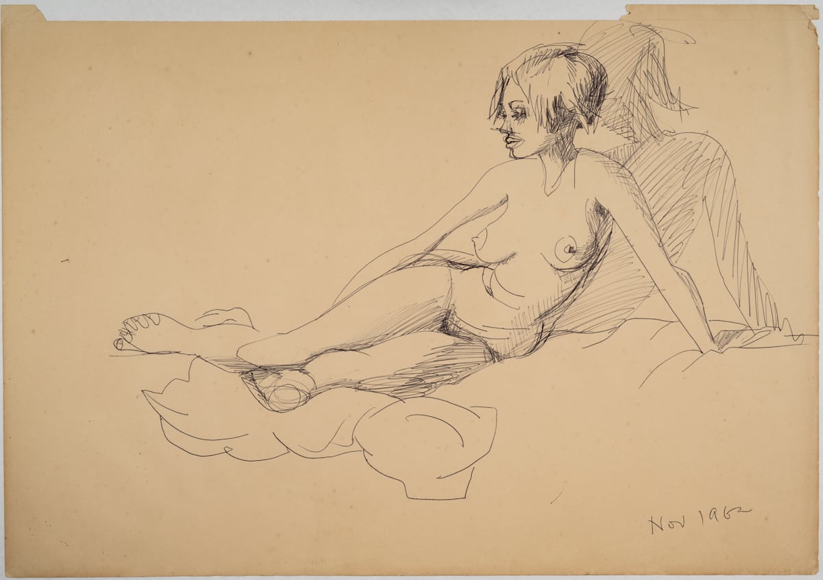 Untitled (Reclining Nude I) by Michael Lester, Image 1.