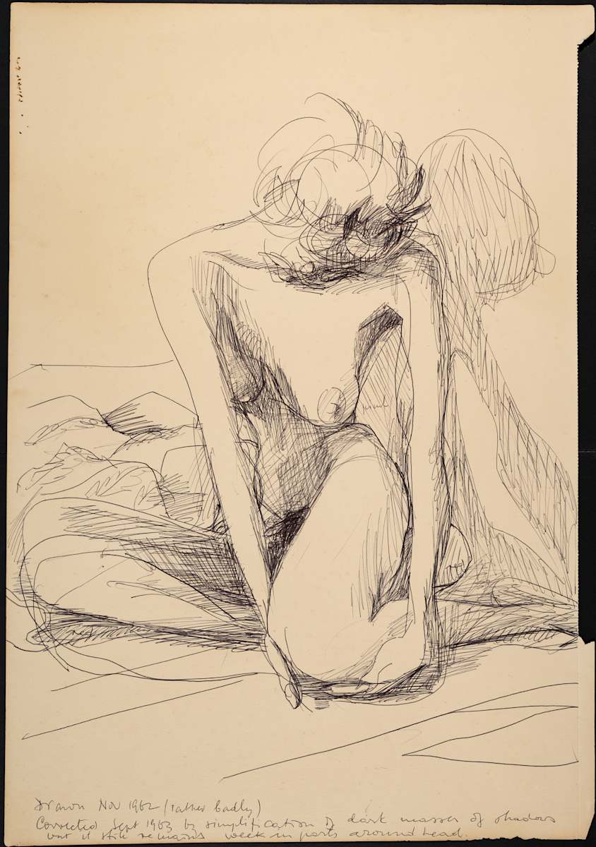 Untitled (Seated Nude II) by Michael Lester, Image 1.