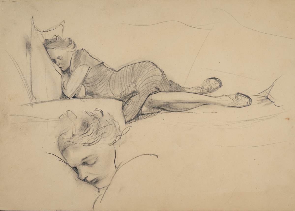 Untitled (Sleeping Woman) by Michael Lester, Image 2.