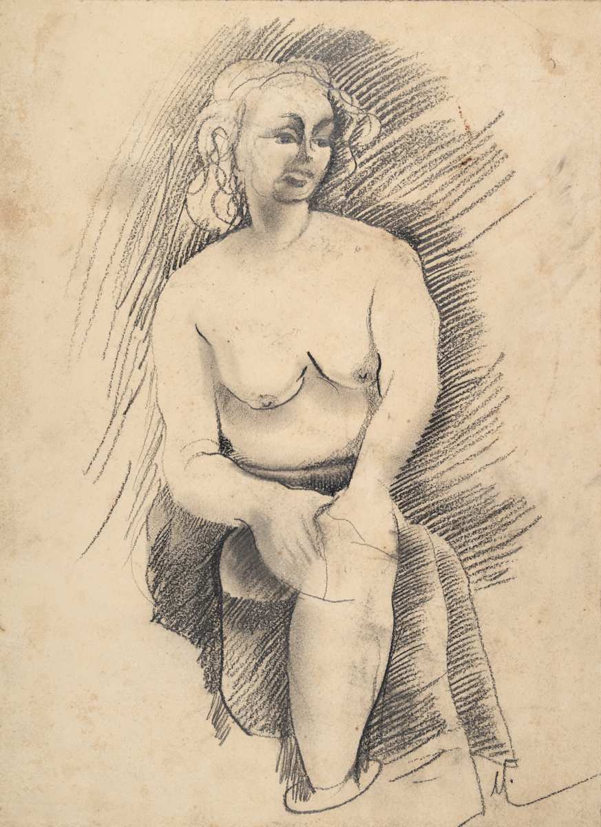Untitled (Nude in Picasso’s Classical Style) by Michael Lester, Image 1.