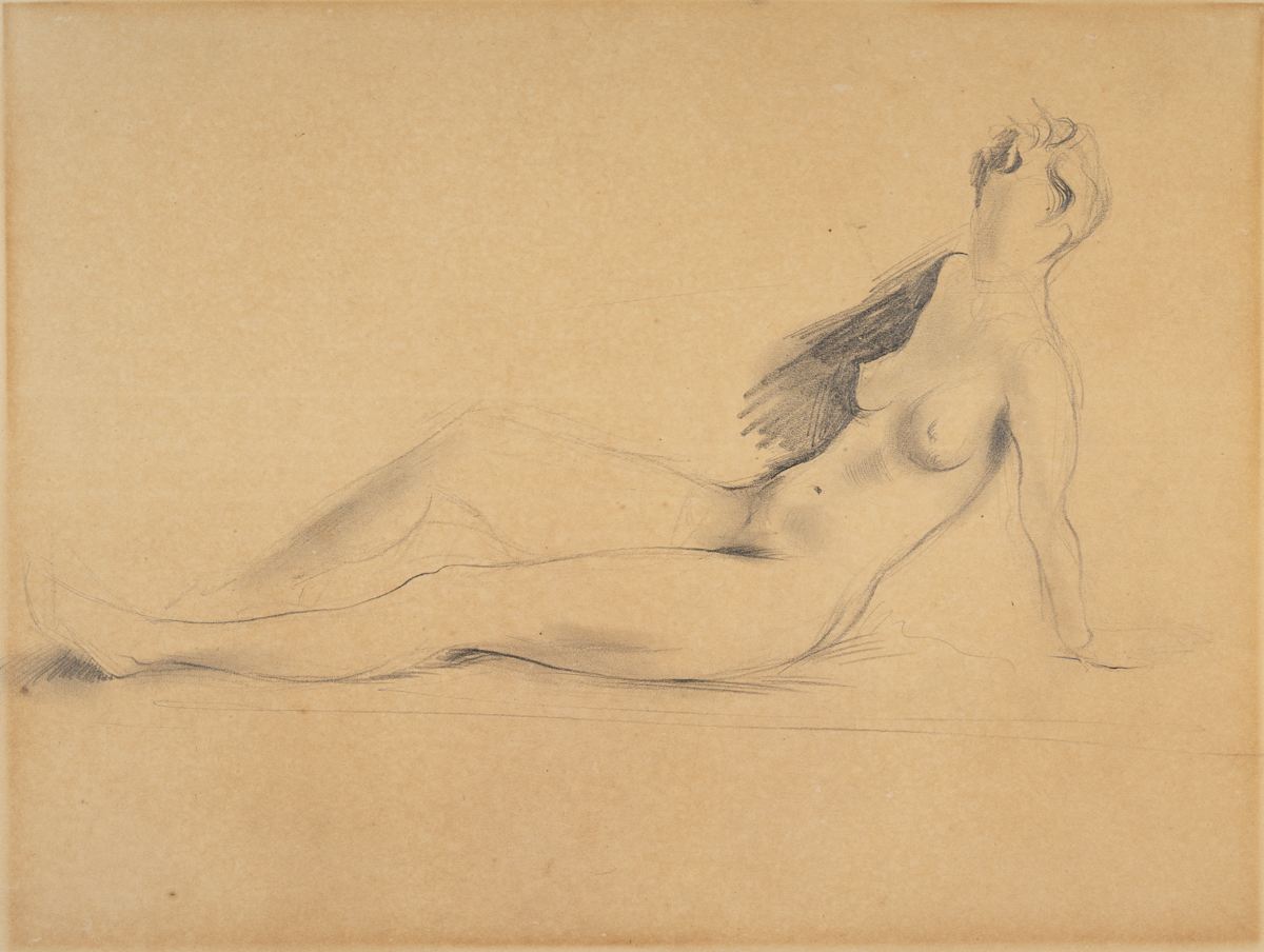 Untitled (Reclining Nude Woman) by Michael Lester, Image 2.