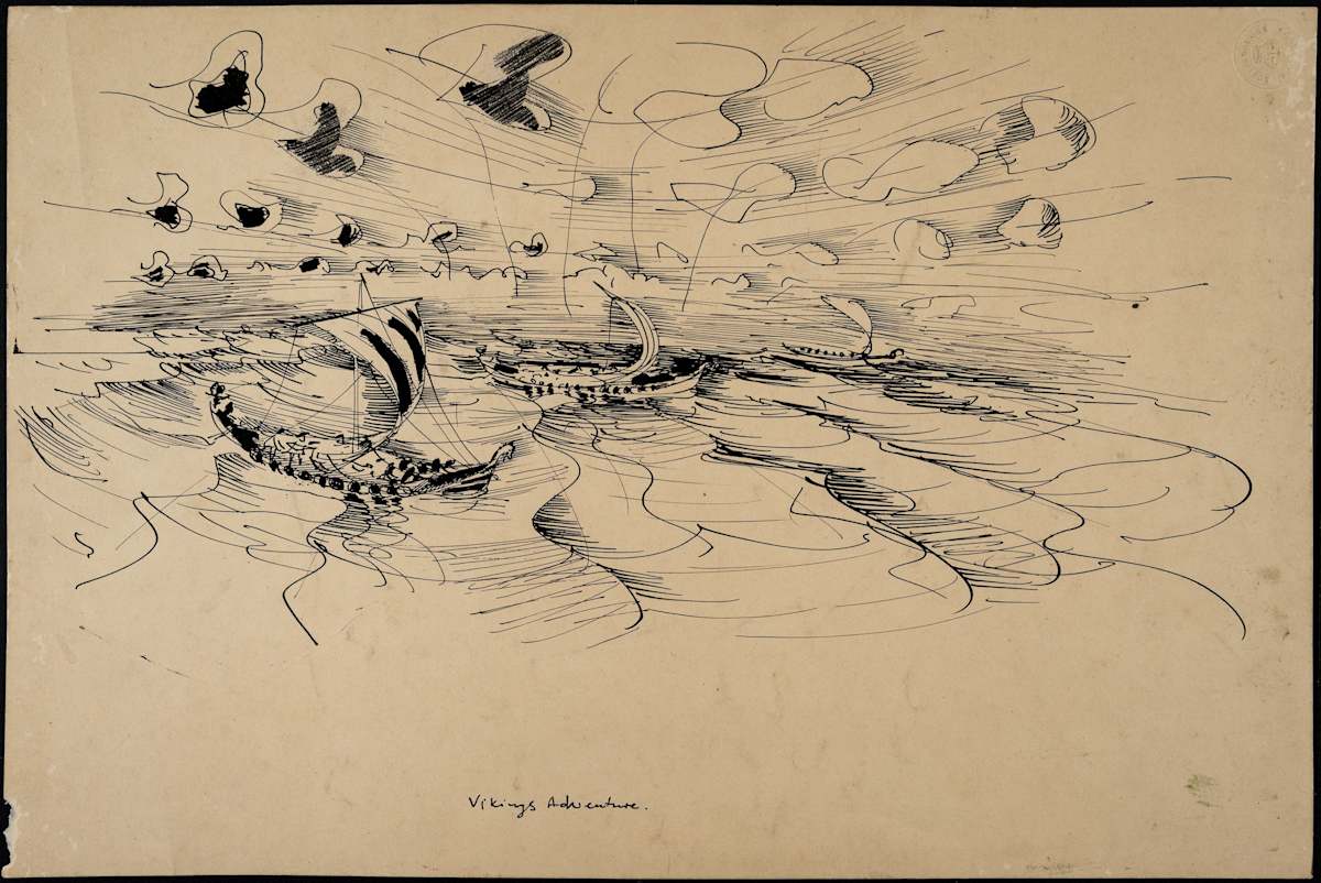Untitled (Vikings Adventure) by Michael Lester, Image 1.