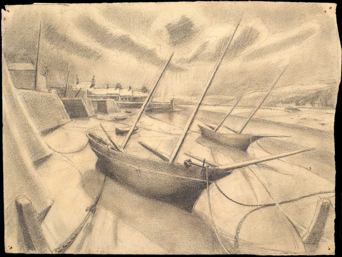 Study for “Spring Tides” by Michael Lester, Image 1.