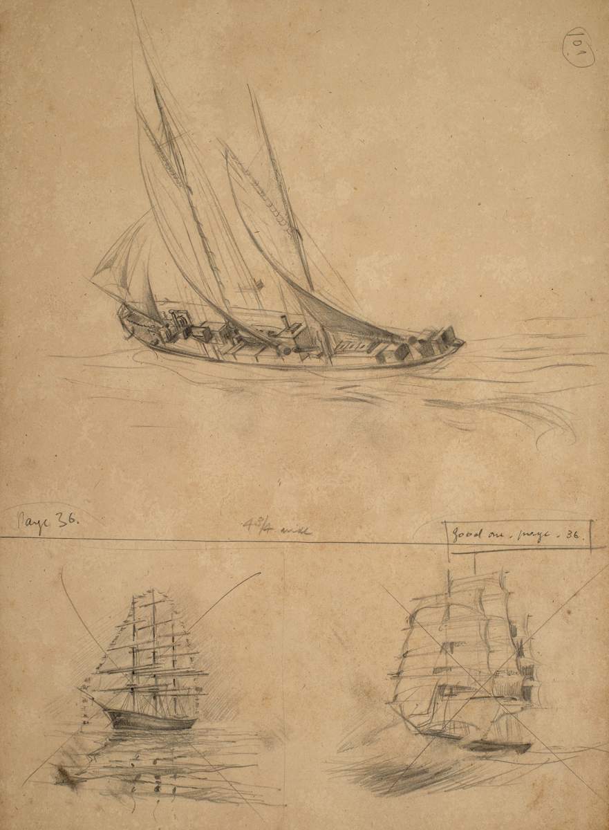 Untitled (Ship Deck Study) by Michael Lester, Image 2.