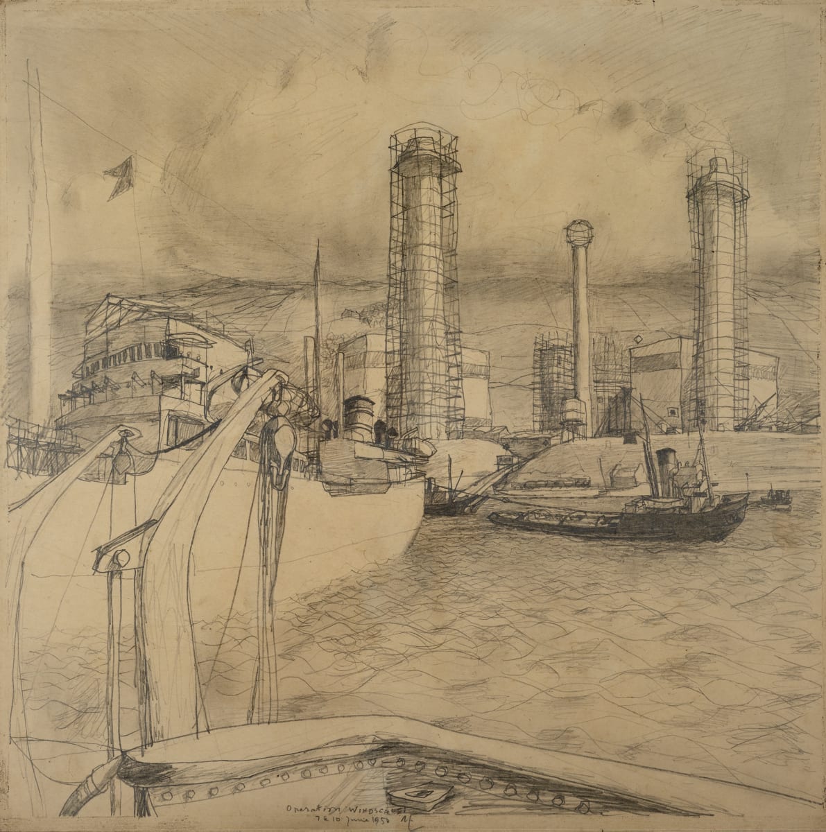 Untitled (Operation Windscale) by Michael Lester  Image: Recto