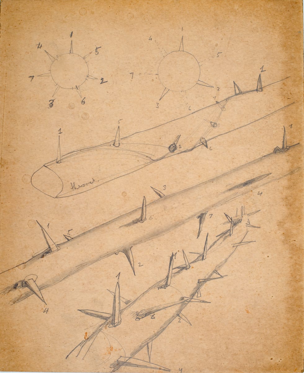 Untitled (“Theoret.” Study) by Michael Lester  Image: Recto