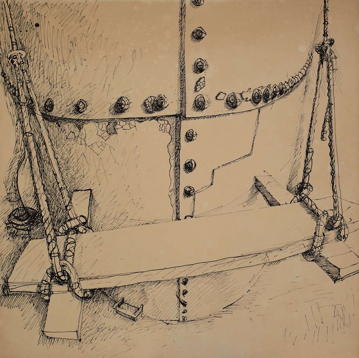 Untitled (“Prosperous Refit.”) by Michael Lester, Image 1.