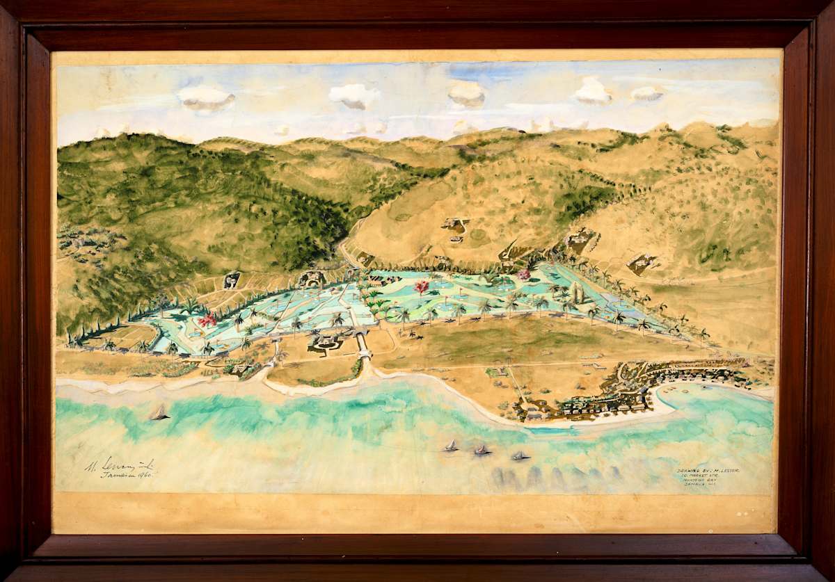 Half Moon Resort Bird's Eye View by Michael Lester, Image 1.