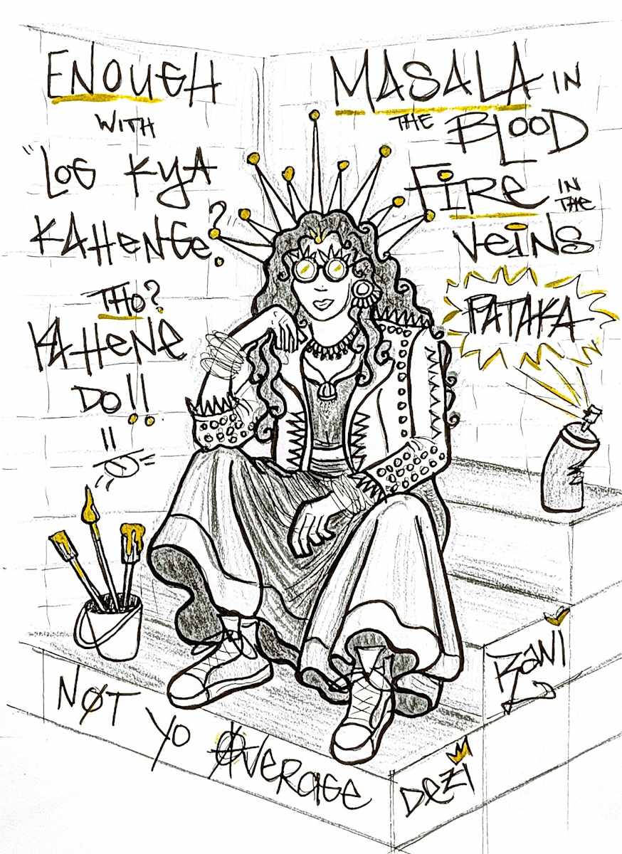 Not Yo Average Dezi Rani by Roshni Patel, Image 1.