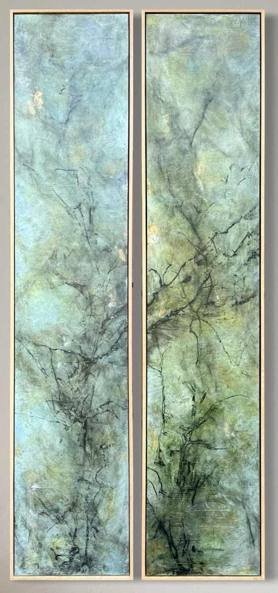 Quiet Shift (i) & (ii) (diptych) by Helen Keen, Image 10.