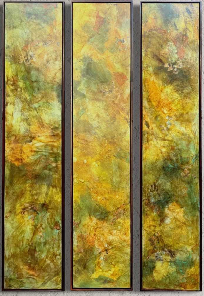 Close To Nature (triptych) by Helen Keen 