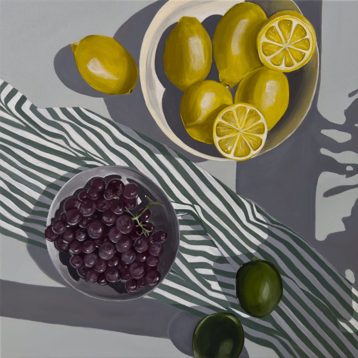 Citrus and Grapes | Framed by amanda rubenstein 