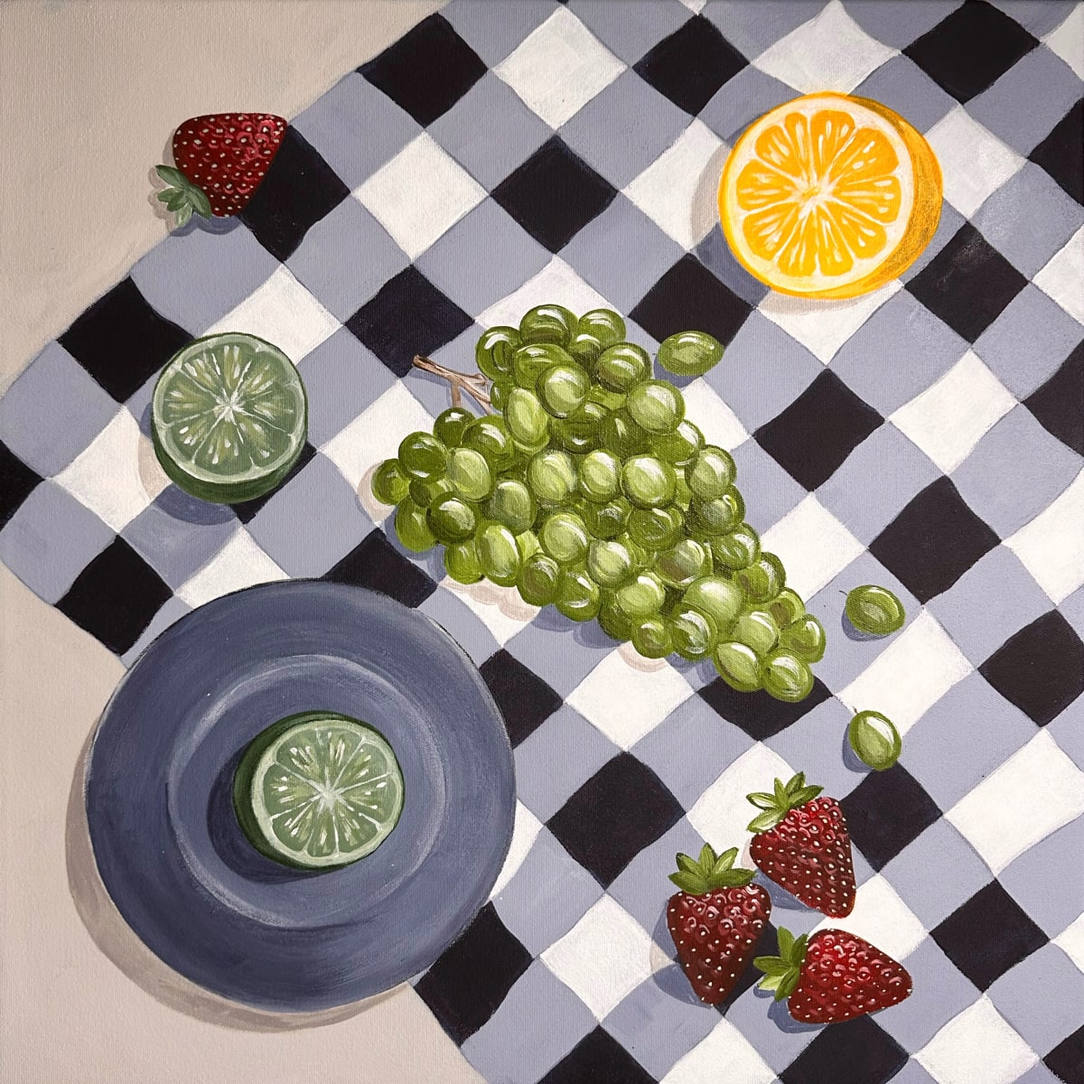 Fruit On Table | Framed by amanda rubenstein 