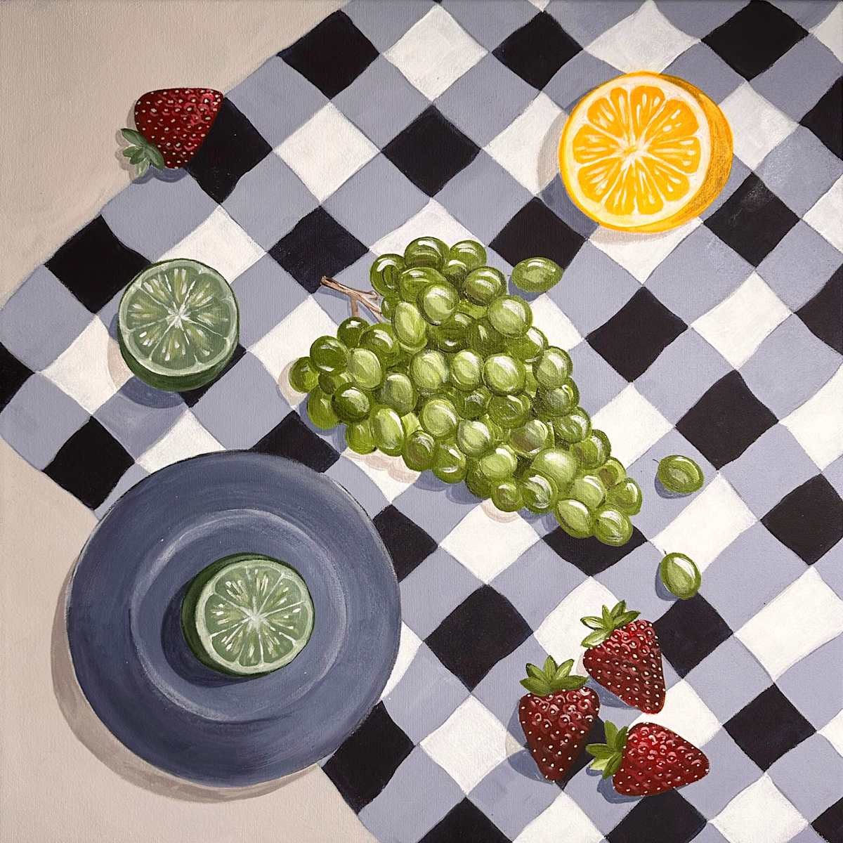 Fruit On Table | Framed by amanda rubenstein, Image 1.