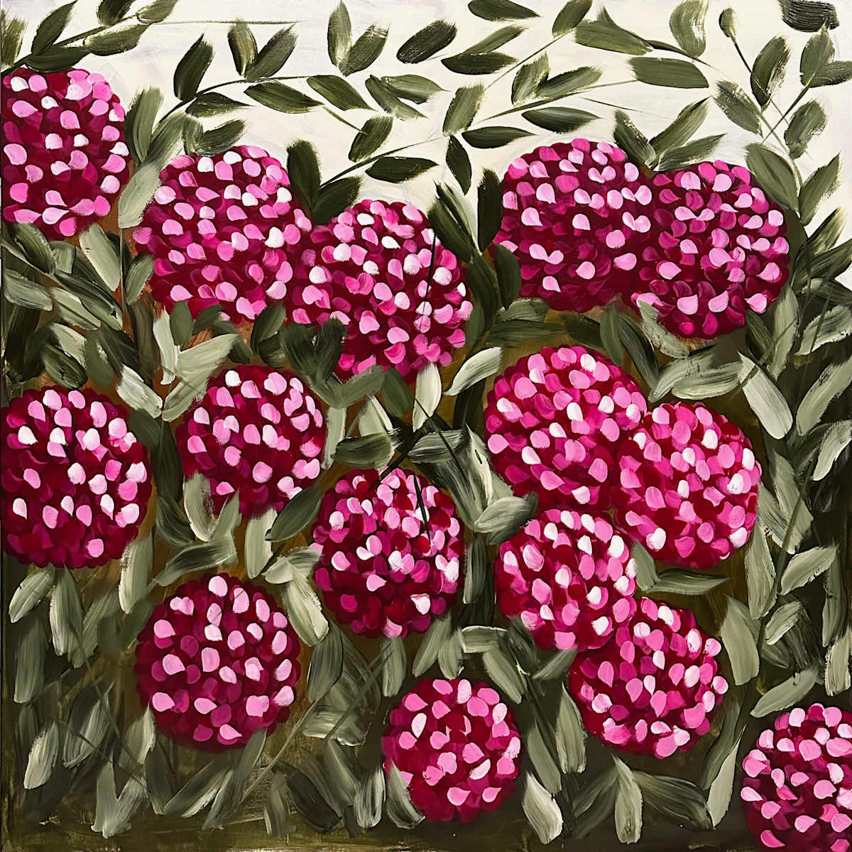 Pink Hydrangeas #2 | Framed by amanda rubenstein, Image 1.