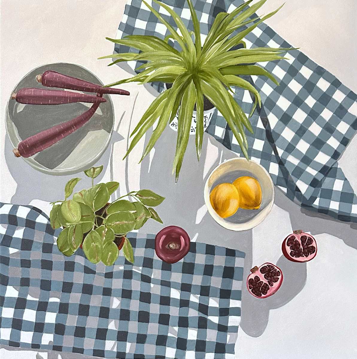 Two Pot Plants | Framed by amanda rubenstein, Image 2.