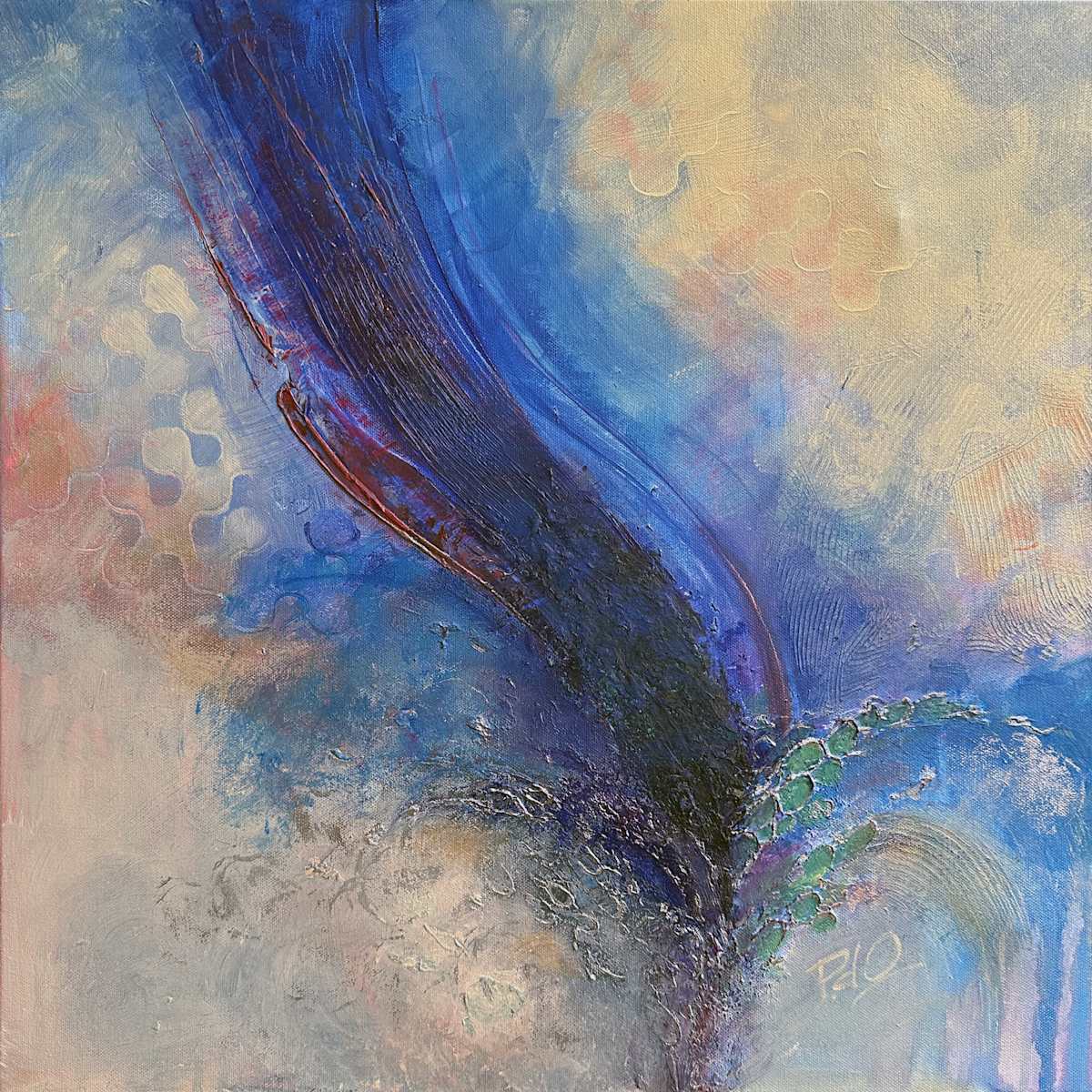 Out of the Blue by Phyllis Mantik deQuevedo 
